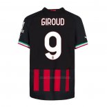 Camiseta AC Milan Jugador Giroud Primera 2022-2023