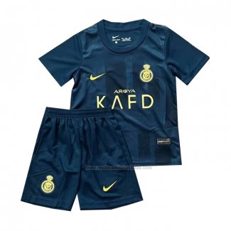 Camiseta Al Nassr Segunda Nino 2023-2024