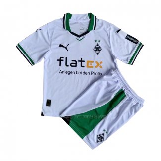 Camiseta Borussia Monchengladbach Primera Nino 2023-2024