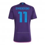 Camiseta Charlotte FC Jugador Swiderski Segunda 2023-2024
