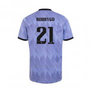 Camiseta Real Madrid Jugador Rodrygo Segunda 2022-2023