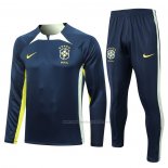 Chandal de Sudadera del Brasil 2023-2024 Azul