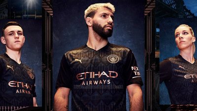 Camiseta Manchester City Segunda 2020-2021