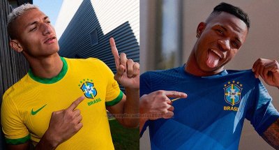 Camisetas Nike de Brasil 2020-21