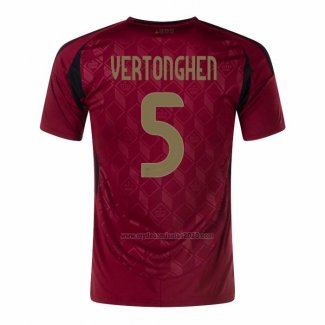 Camiseta Belgica Jugador Vertonghen Primera 2024