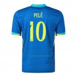 Camiseta Brasil Jugador Pele Segunda 2024