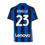 Camiseta Inter Milan Jugador Barella Primera 2022-2023