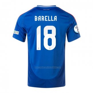 Camiseta Italia Jugador Barella Primera 2024-2025