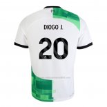 Camiseta Liverpool Jugador Diogo J. Segunda 2023-2024