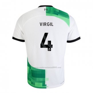 Camiseta Liverpool Jugador Virgil Segunda 2023-2024