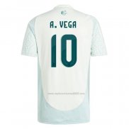 Camiseta Mexico Jugador A.Vega Segunda 2024