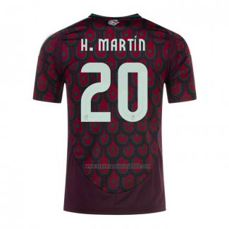 Camiseta Mexico Jugador H.Martin Primera 2024