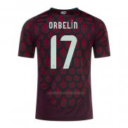 Camiseta Mexico Jugador Orbelin Primera 2024