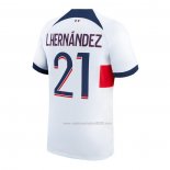 Camiseta Paris Saint-Germain Jugador L.Hernandez Segunda 2023-2024