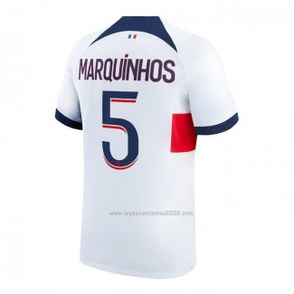 Camiseta Paris Saint-Germain Jugador Marquinhos Segunda 2023-2024