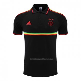 Camiseta Polo del Ajax 2022-2023 Negro