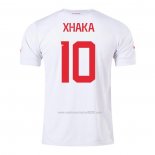 Camiseta Suiza Jugador Xhaka Segunda 2022