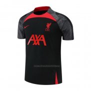 Camiseta de Entrenamiento Liverpool 2022-2023 Negro