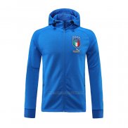 Chaqueta con Capucha del Italia 2022-2023 Azul