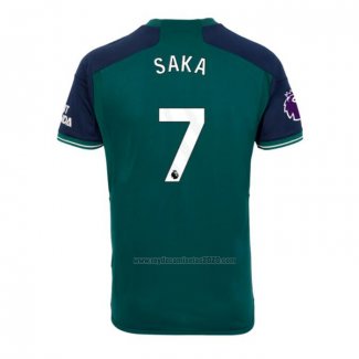 Camiseta Arsenal Jugador Saka Tercera 2023-2024