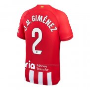 Camiseta Atletico Madrid Jugador J.M.Gimenez Primera 2023-2024