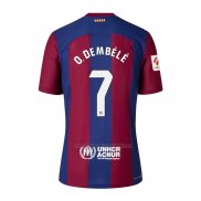 Camiseta Barcelona Jugador O.Dembele Primera 2023-2024