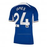 Camiseta Chelsea Jugador James Primera 2023-2024