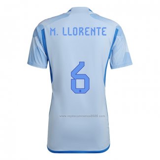 Camiseta Espana Jugador M.Llorente Segunda 2022