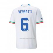 Camiseta Italia Jugador Verratti Segunda 2022