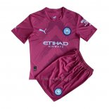 Camiseta Manchester City Portero Nino 2022-2023 Rojo