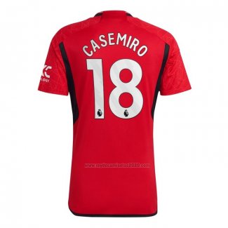 Camiseta Manchester United Jugador Casemiro Primera 2023-2024