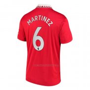 Camiseta Manchester United Jugador Martinez Primera 2022-2023
