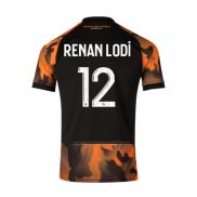 Camiseta Olympique Marsella Jugador Renan Lodi Tercera 2023-2024