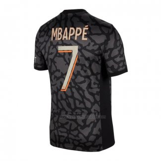 Camiseta Paris Saint-Germain Jugador Mbappe Tercera 2023-2024