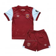 Camiseta West Ham Primera Nino 2023-2024