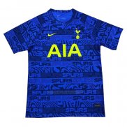 Camiseta de Entrenamiento Tottenham Hotspur 2022 Azul Oscuro