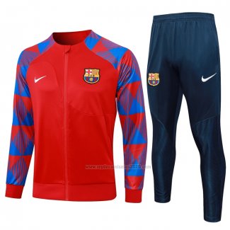 Chandal de Chaqueta del Barcelona 2023-2024 Rojo