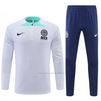 Chandal de Sudadera del Inter Milan 2022-2023 Blanco