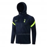 Chaqueta con Capucha del Tottenham Hotspur 2022-2023 Azul