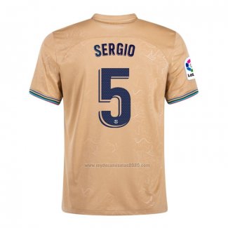 Camiseta Barcelona Jugador Sergio Segunda 2022-2023