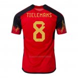 Camiseta Belgica Jugador Tielemans Primera 2022