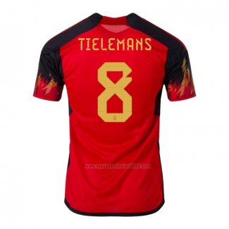 Camiseta Belgica Jugador Tielemans Primera 2022