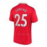 Camiseta Manchester United Jugador Sancho Primera 2022-2023