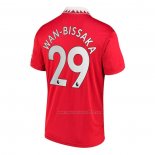 Camiseta Manchester United Jugador Wan-Bissaka Primera 2022-2023