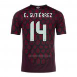 Camiseta Mexico Jugador E.Gutierrez Primera 2024