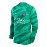 Camiseta Paris Saint-Germain Portero Manga Larga 2023-2024 Verde