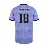 Camiseta Real Madrid Jugador Tchouameni Segunda 2022-2023