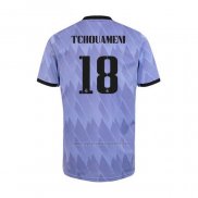 Camiseta Real Madrid Jugador Tchouameni Segunda 2022-2023