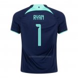 Camiseta Australia Jugador Ryan Segunda 2022