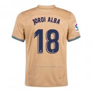 Camiseta Barcelona Jugador Jordi Alba Segunda 2022-2023